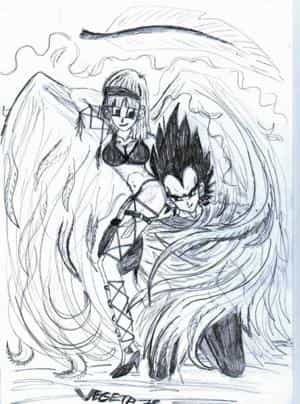 Schnellskizze: AngelBulma and Veg