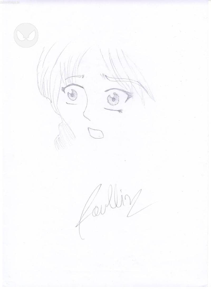 Beängstigtes Meedchen