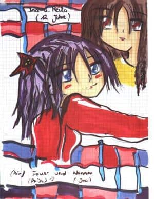Ina und Reika ( beide 12-13 Jahre)