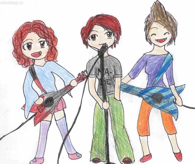 Also:Cherie-chan, ich und denirasan(meine elale).........