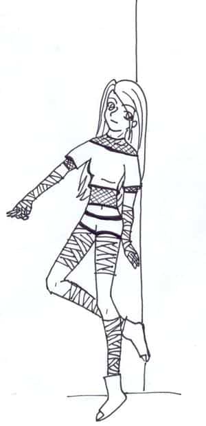 Ein Ninja im Temari style oder so....