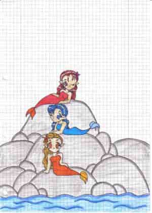 äh, ja.. in der schule entstanden