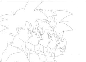 Bardock, Tales, Radditz, Son-goku, pan-chan