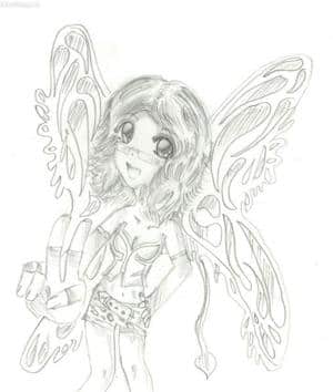 Ich als Animeschmetterlingsmädchen *was is den das für ein Wort*