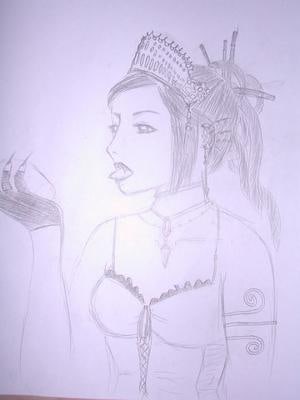 ne frau die wat mampft was ich nüd genau weiß .__.