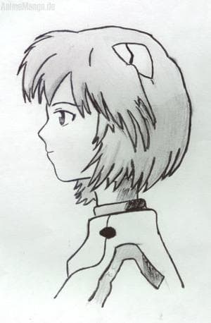 Ayanami Rei von Kaeru (ihr erstes Bild zu NGE)