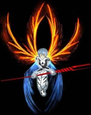 Ayanami Rei in Farbe von Kaeru