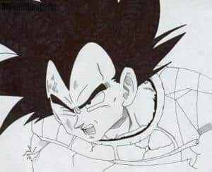 Vegeta verletzt von Kaeru