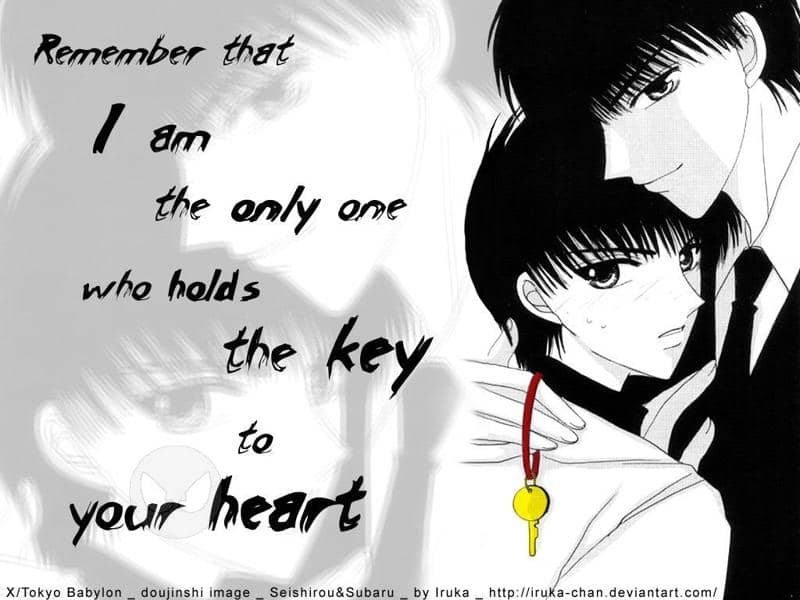 Subaru und Seishirou doujinshi wallpaper