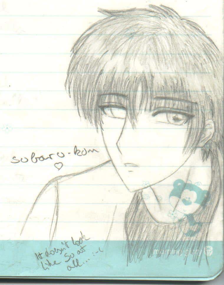 Subaru-in-Italienisch-Notizbuch XD