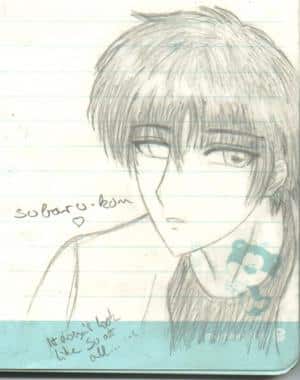 Subaru-in-Italienisch-Notizbuch XD