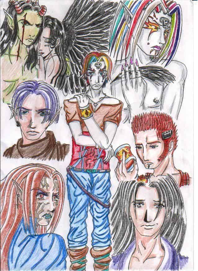 Kari- Avoriells und Dämonas Kind- Chaotos Erbe