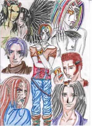 Kari- Avoriells und Dämonas Kind- Chaotos Erbe