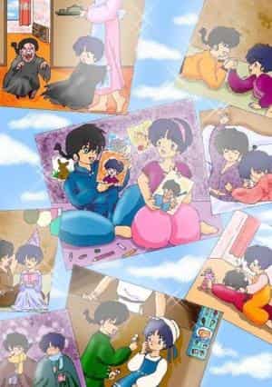 Ranma et Akane (colo)