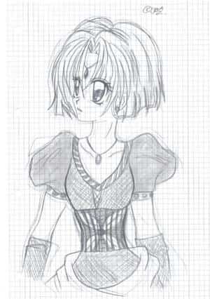 Skizze aus dem Schulunterricht