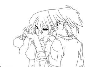 Seto schleckt Joey ^-^