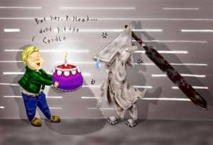 Tortenschneiden für Anfänger (James x P-Head).... Burzeltagspiccu für meine Sabine ^^