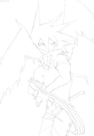 ein etwas komischer harpyien-bruder...