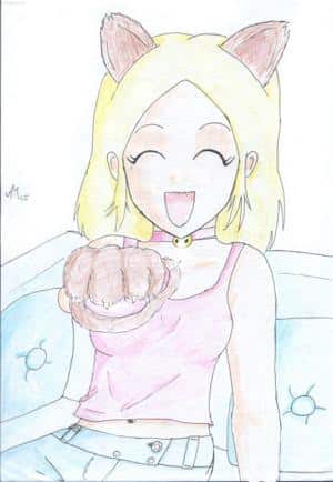 anni als katzi... o.O