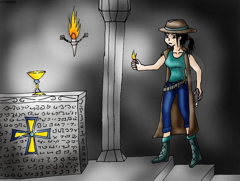 weißnett vielleicht "die Suche nach dem hl. Grahl" ^^