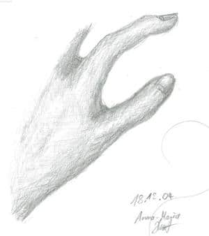 hihi my hand ^^