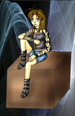 Girl on the pedestal * imaginative title * ^^