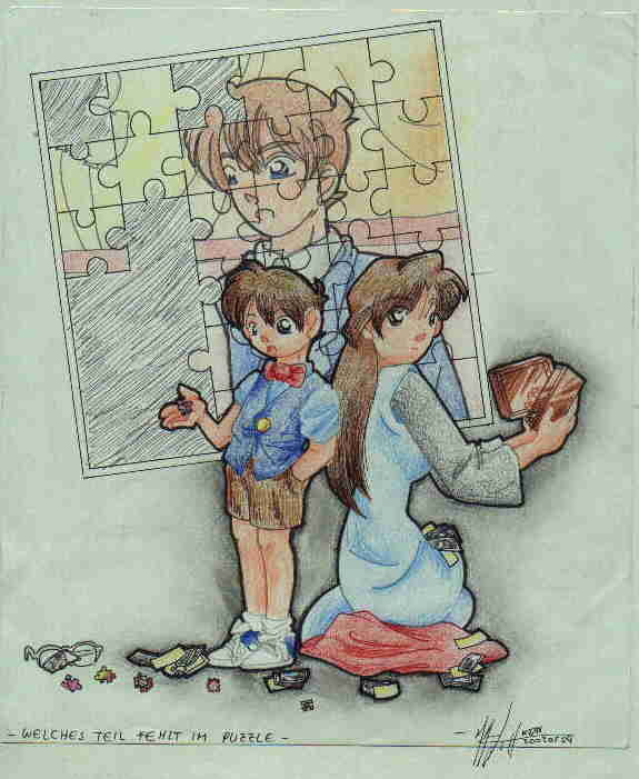 Welches Teil fehlt im Puzzle