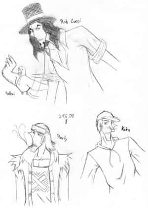 Lucci, Hattori, Pauly und Kaku