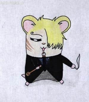 Und Dat Sanji Hamsta :3