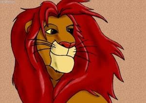 Adult Simba ~The Lion King~ ^^