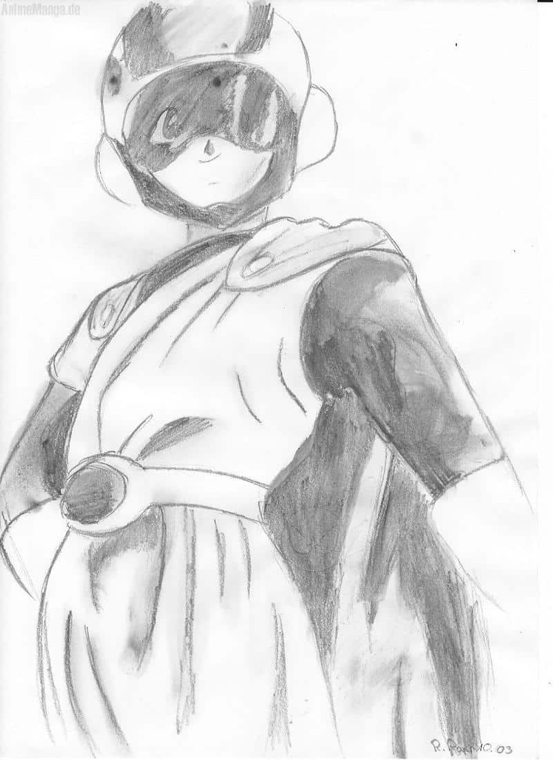 Videl im Sayaman Kostüm ^^'