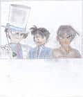 Kaito Kid, Shinichi & Heiji