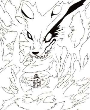 Naruto und das Fuchsugeheuer