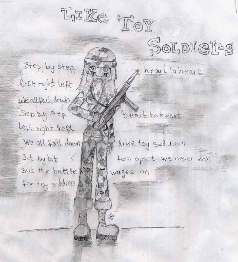 Der Tag an dem ich die Milch verschüttete (oder auch: Like Toy Soldiers)