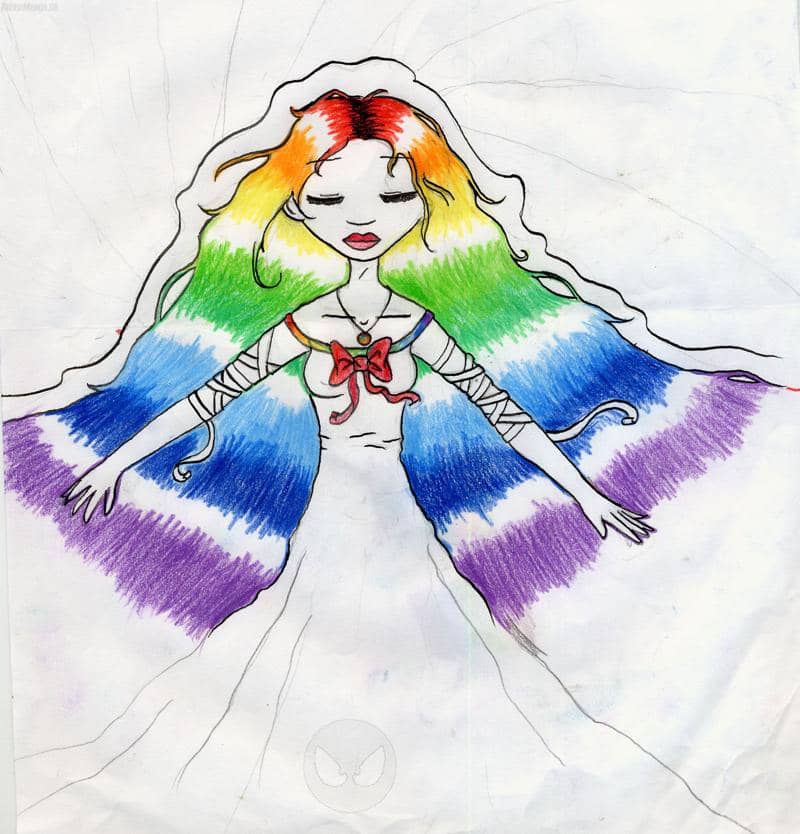 Regenbogen unbeendet -.-