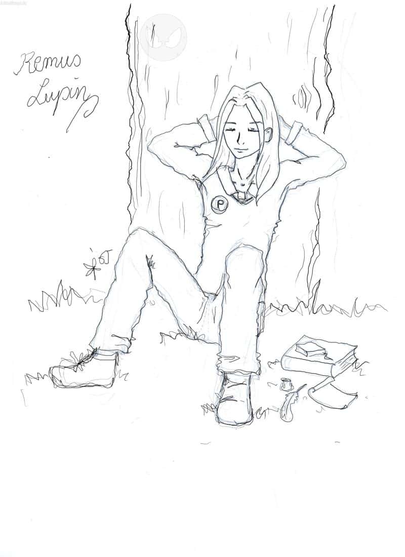 Remus Sitting - Scribble oO