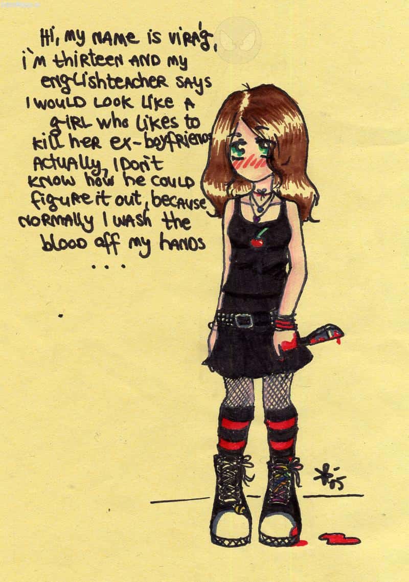 I killed my boyfriend! XD