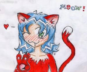 Hässliches Chibi-Katzen-Etwas u_U