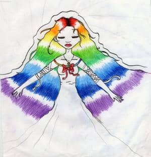 Regenbogen unbeendet -.-