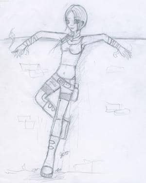 Charaskizze für nen WB