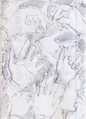 Hands (JAAAAAAAAAA ICH HABE HÄNDE GEZEICHNET!)