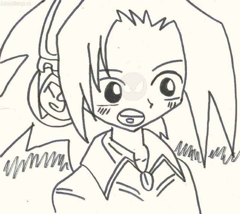 Yoh in gefängniskleidung ;D