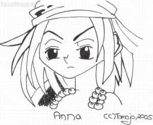 Anna in supa Stimmung