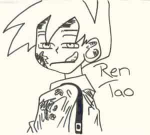 Ren nach dem ersten Kampf mit yoh ._.