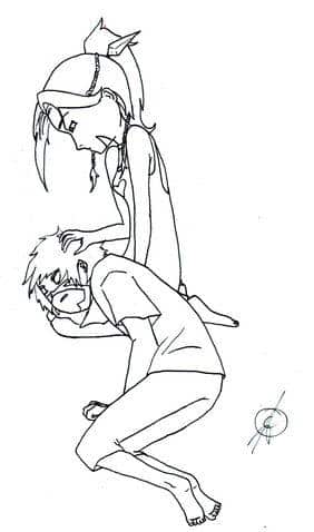 Akira und Kankurou (auch wenn man ihn nich erkennt)