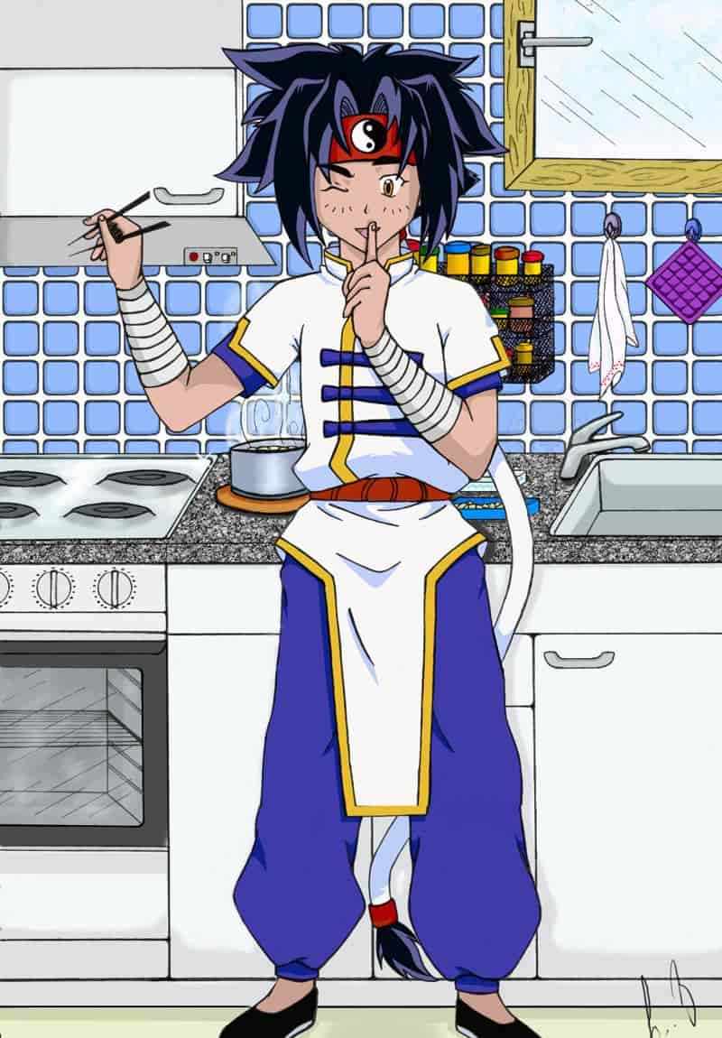 Wie man Stäbchen hält? -so!