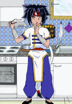 Wie man Stäbchen hält? -so!