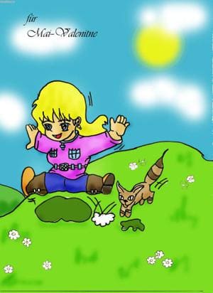 Figur mit Tierchen*g*für Mai--valentine