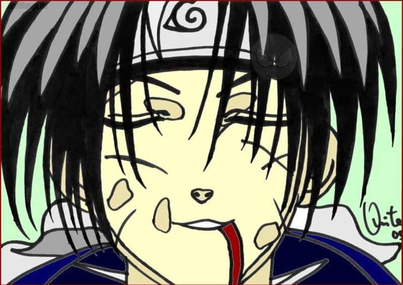 Sasuke nach dem Kampf mit Haku (Tutorial2)