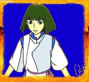 Hakku aus Chihiros Reise(coloriert)